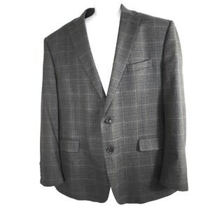 Lauren Ralph Lauren Mens 48R Lexington Plaid Blazer Green Ultraflex Sport Coat